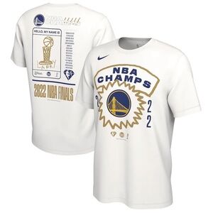 Men's Nike White Golden State Warriors 2022 NBA Finals Champions
